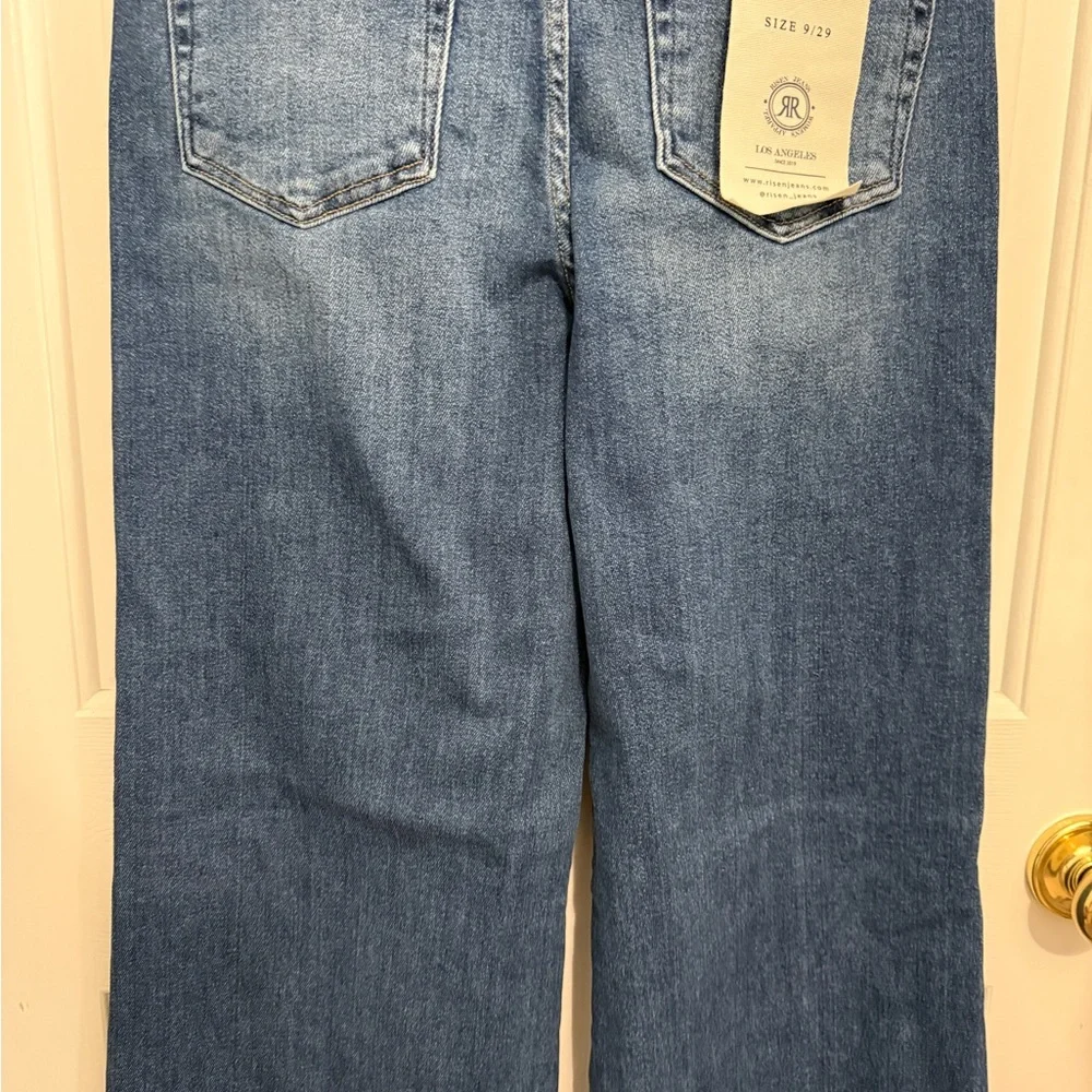 Risen Cory High Rise Wide Front Yoke Jeans *NEW WITH TAGS* - Picture 9 of 16